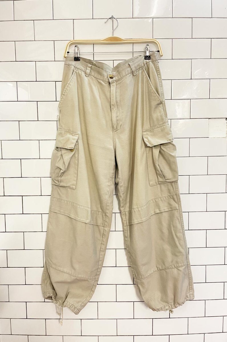 vintage 90s bushline outdoor utility parachute pant - good market thrift store