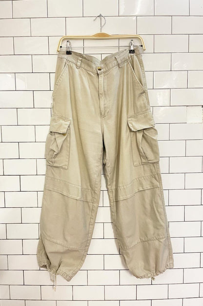 vintage 90s bushline outdoor utility parachute pant - good market thrift store