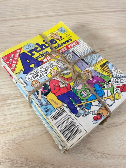 x5 vintage archie comics | archie andrews where are you - good market thrift store
