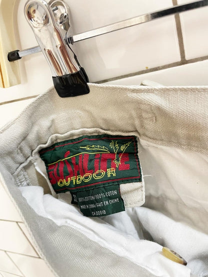 vintage 90s bushline outdoor utility parachute pant - good market thrift store