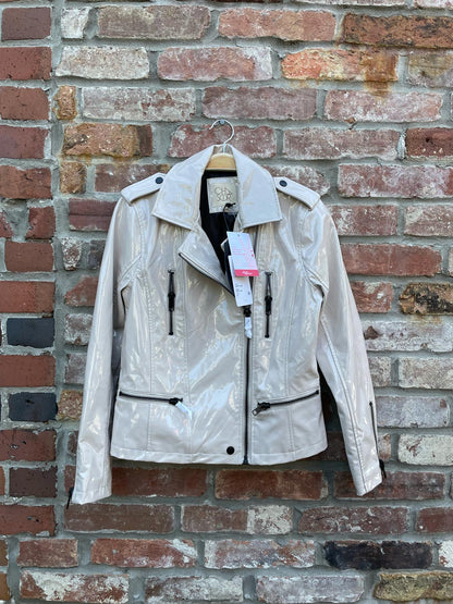 nwt chaser polar bear moto jacket