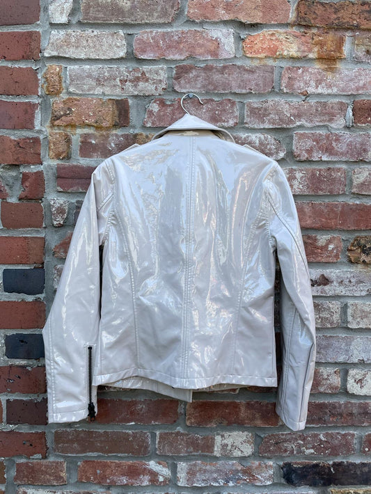 nwt chaser polar bear moto jacket