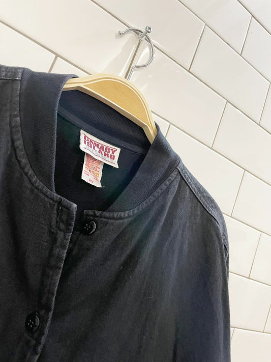 vintage 90s canary island drawstring cotton jacket - good market thrift store