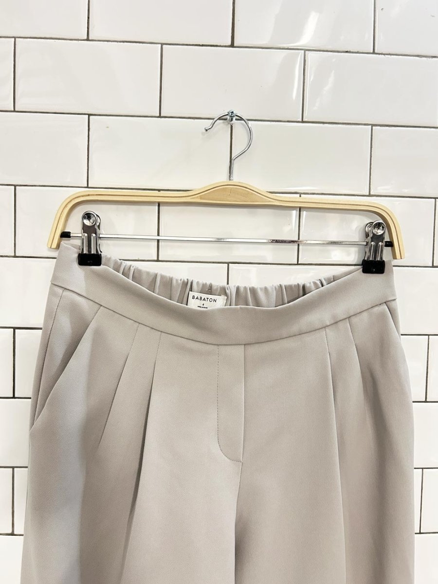 babaton dexter terado pleated trouser - good market thrift store