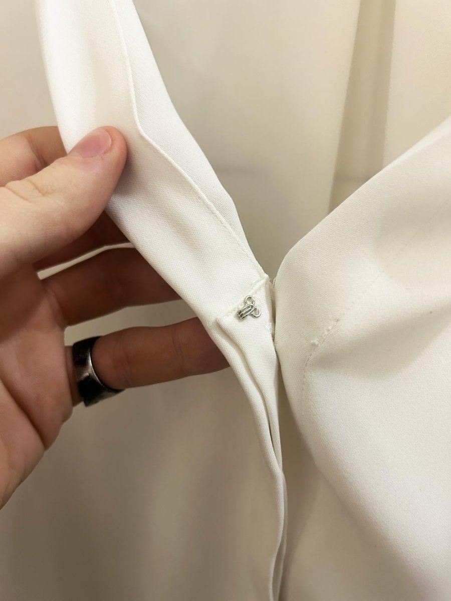 babaton akira v - neck blouse - good market thrift store