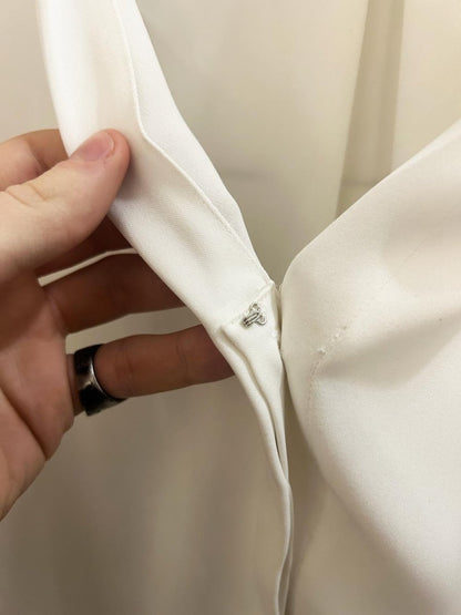 babaton akira v - neck blouse - good market thrift store