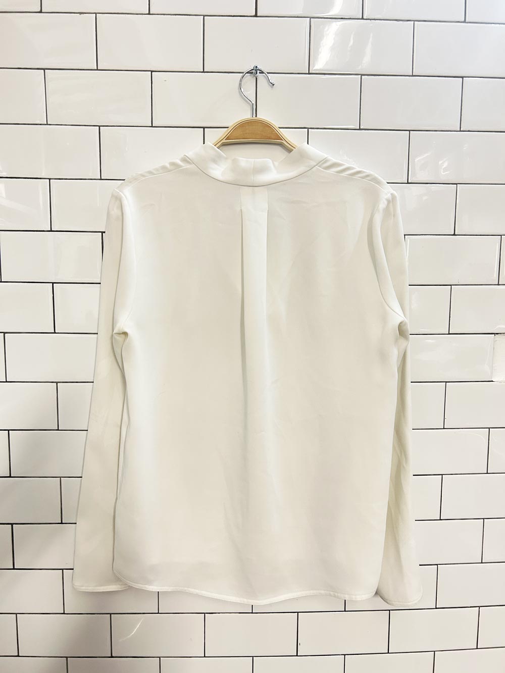 babaton akira v - neck blouse - good market thrift store