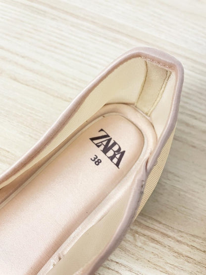 nwot zara mesh ballet flat - good market thrift store