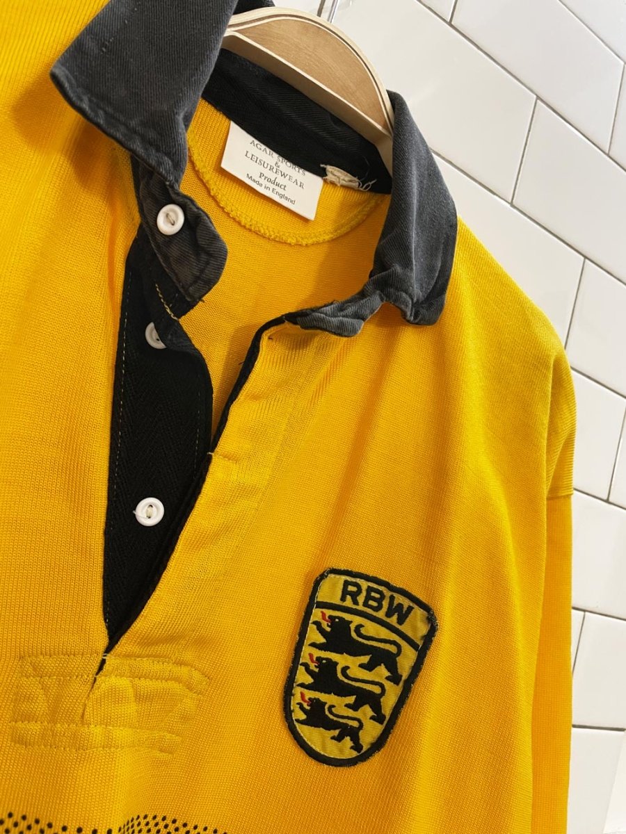 vintage german rugby polo made in england - good market thrift store