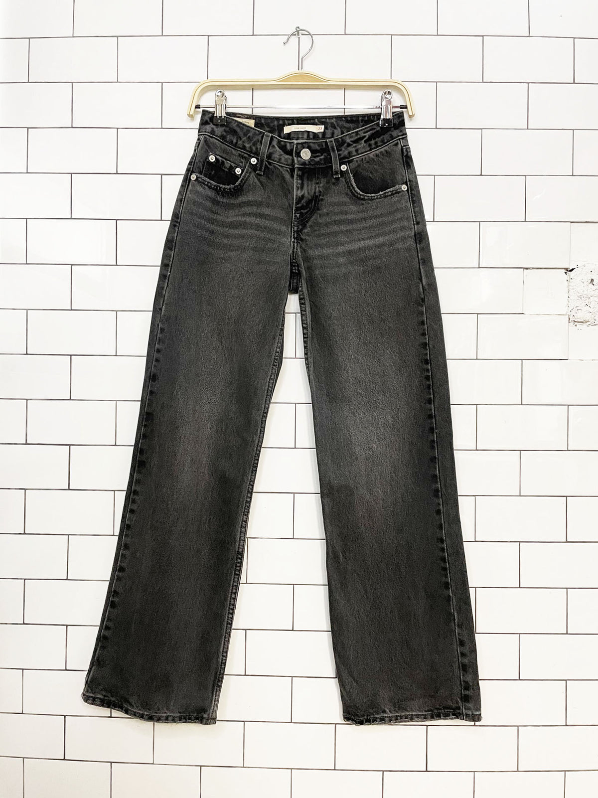 levi's low loose wide leg jeans