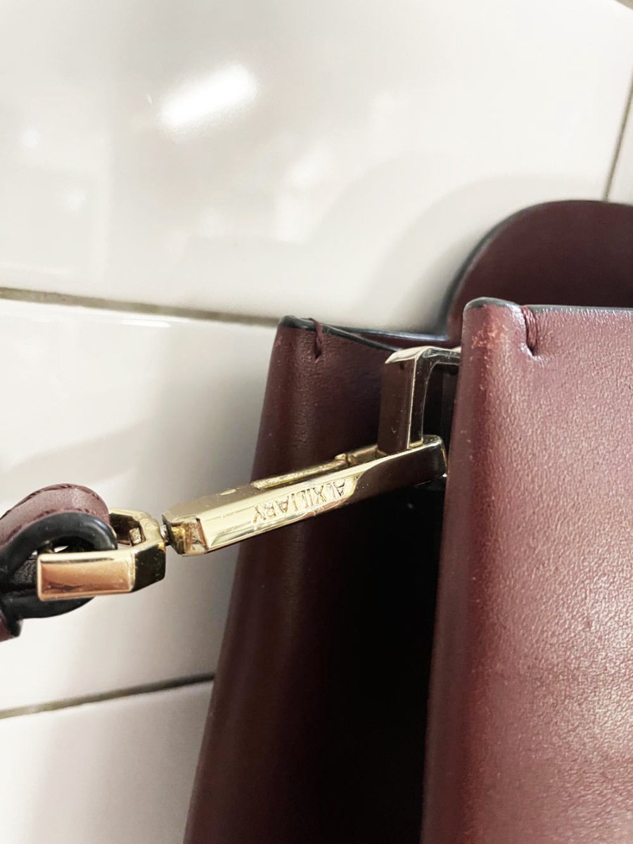 auxiliary bega leather satchel | aritzia - good market thrift store