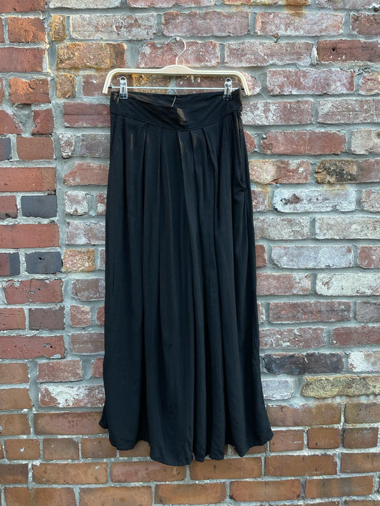 vintage forenza italy pleated wide leg trousers