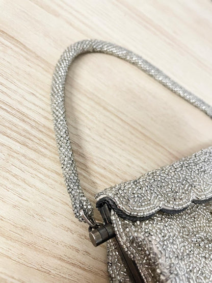 vintage handmade beaded floral handbag | hong kong - good market thrift store