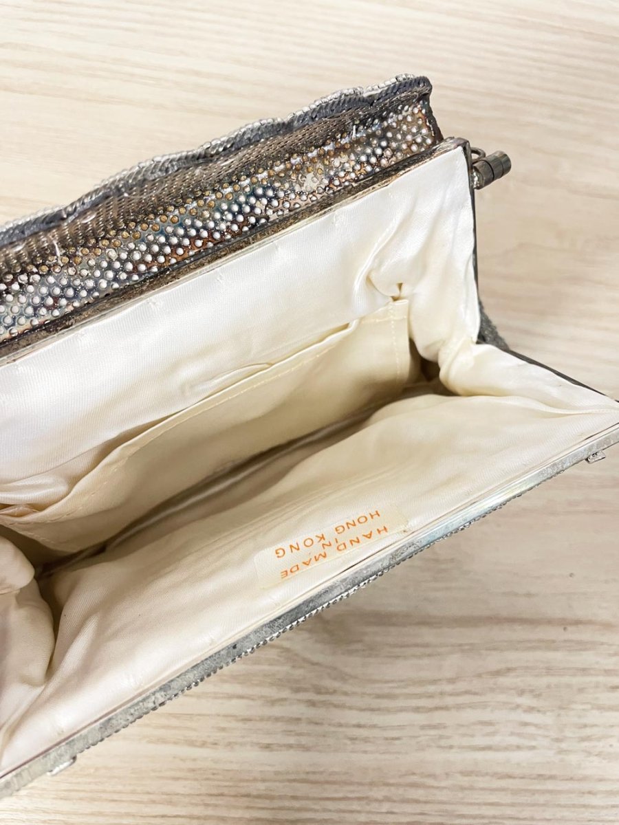 vintage handmade beaded floral handbag | hong kong - good market thrift store