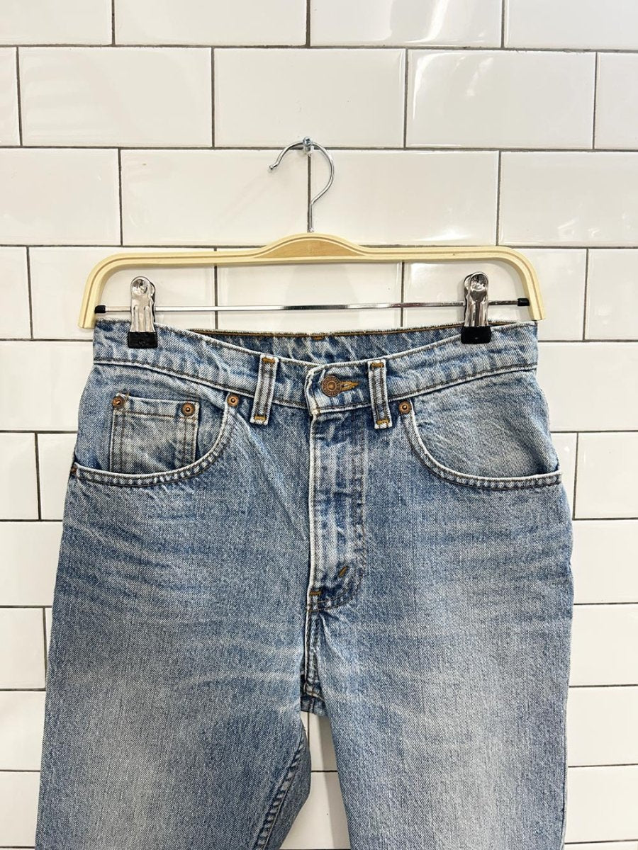 vintage 00s levi's 531 straight jeans - good market thrift store
