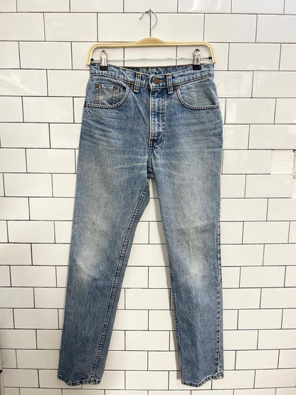 vintage 00s levi's 531 straight jeans - good market thrift store