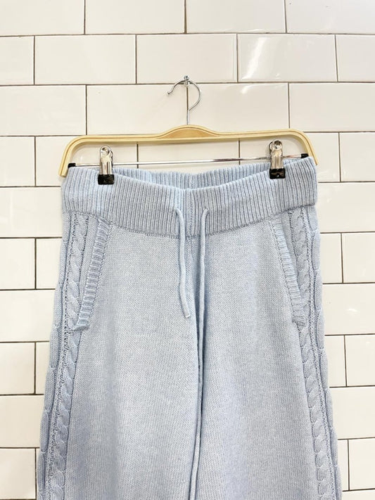 rachel zoe cable knit sweater lounge pant - good market thrift store