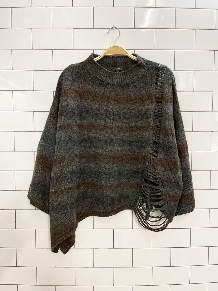 rebecca elliot wool - blend grunge ss sweater - good market thrift store