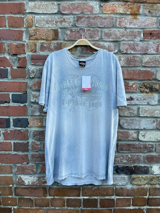 vintage 00s harley davidson graphic tee