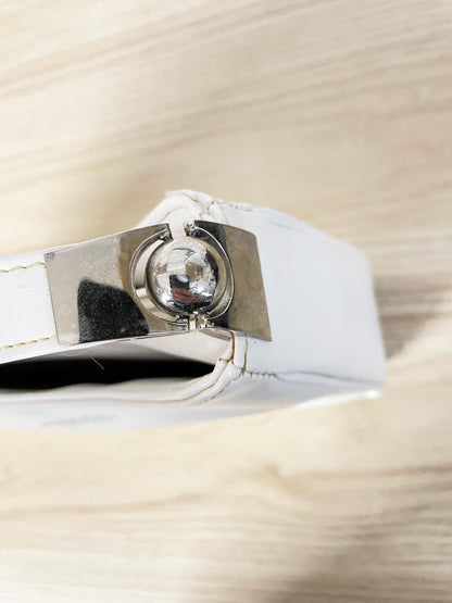 vintage celite col. faux leather structured shoulder bag - good market thrift store