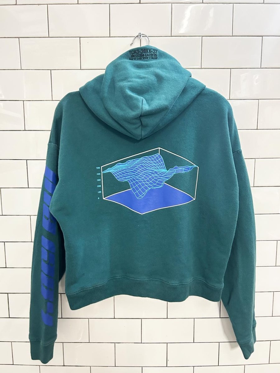 tna oversized graphic hoodie - good market thrift store