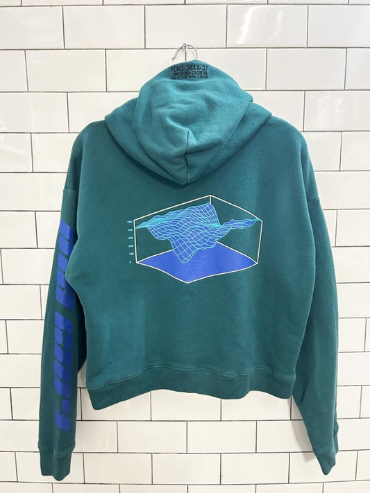 tna oversized graphic hoodie - good market thrift store