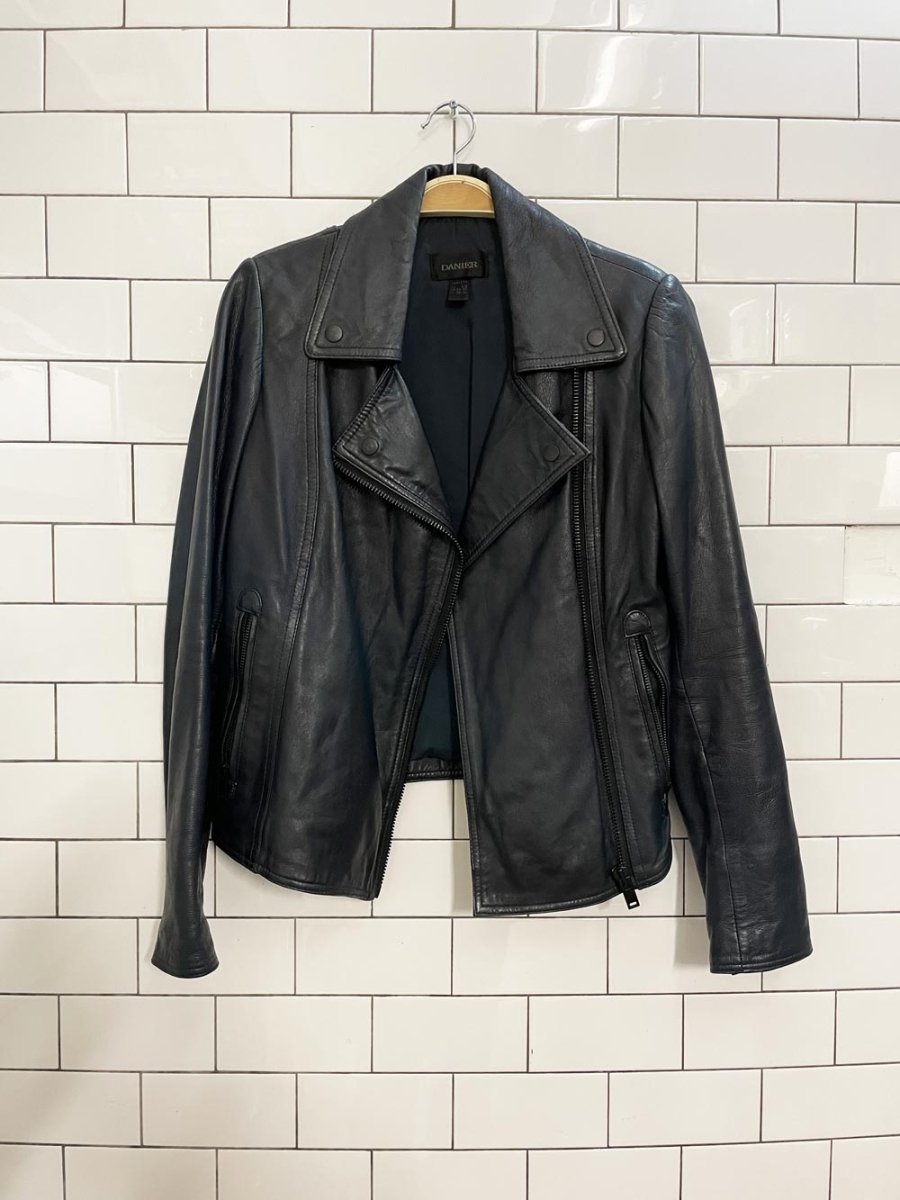 danier butter leather biker jacket - good market thrift store