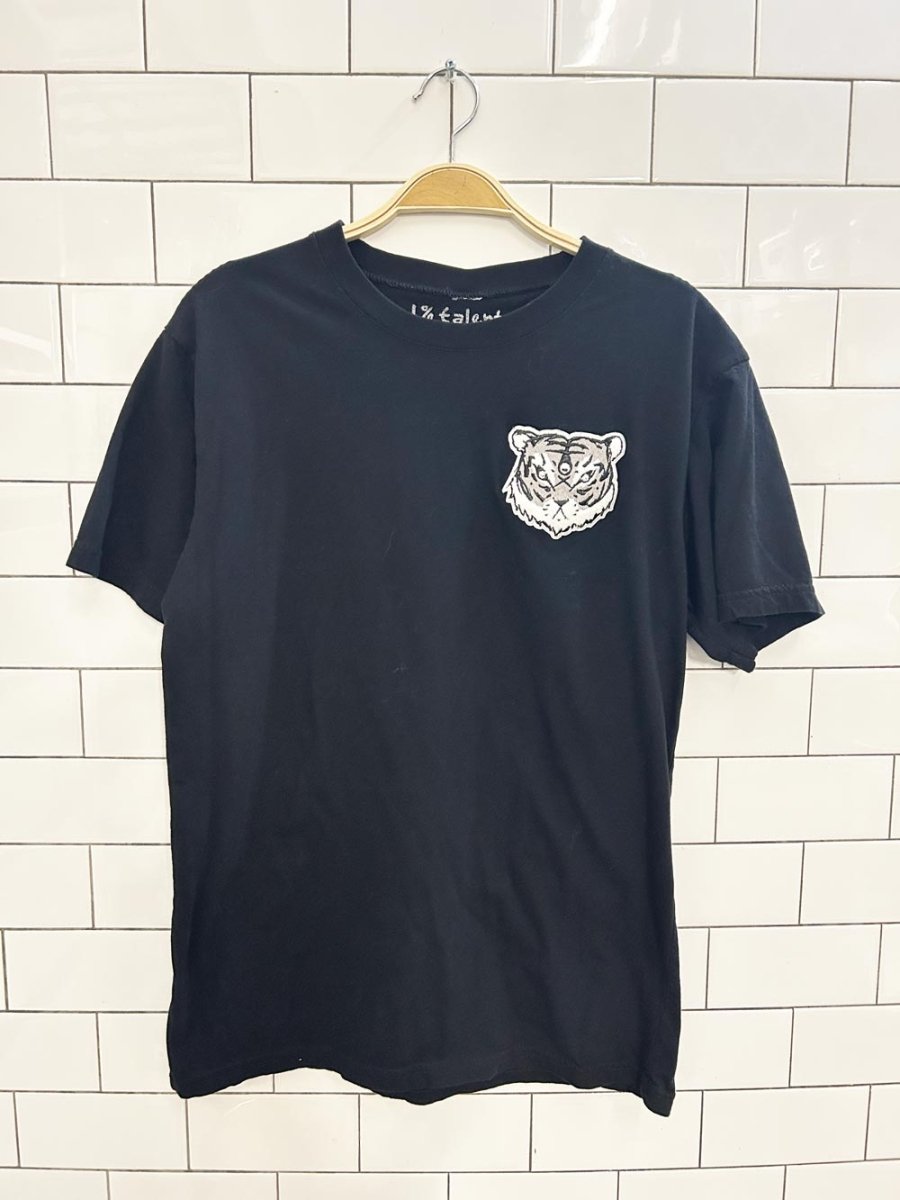 1% talent 3rd eye tiger graphic tee - good market thrift store