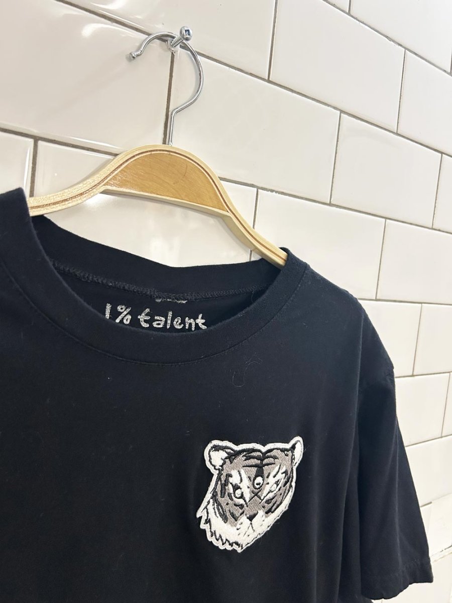 1% talent 3rd eye tiger graphic tee - good market thrift store
