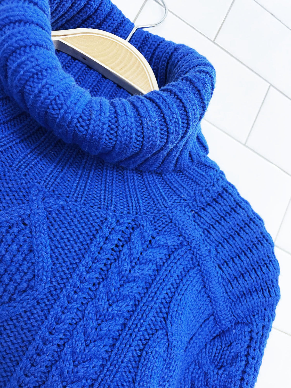 polo ralph lauren 100% merino wool cable knit turtleneck sweater