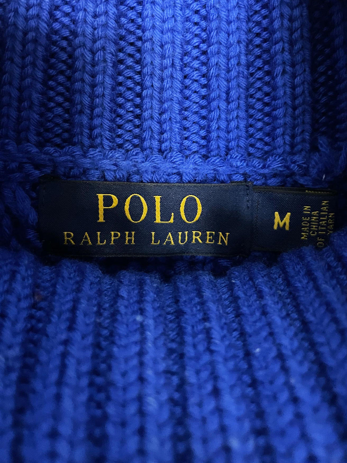 polo ralph lauren 100% merino wool cable knit turtleneck sweater