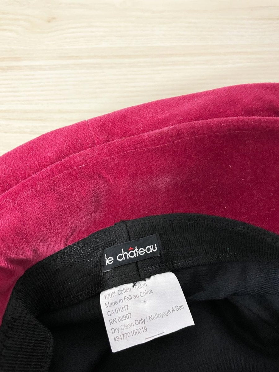 vintage 00s le chateau velvet clueless bucket hat - good market thrift store