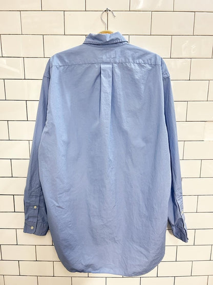 ralph lauren oversized boyfriend shirt - good market thrift store