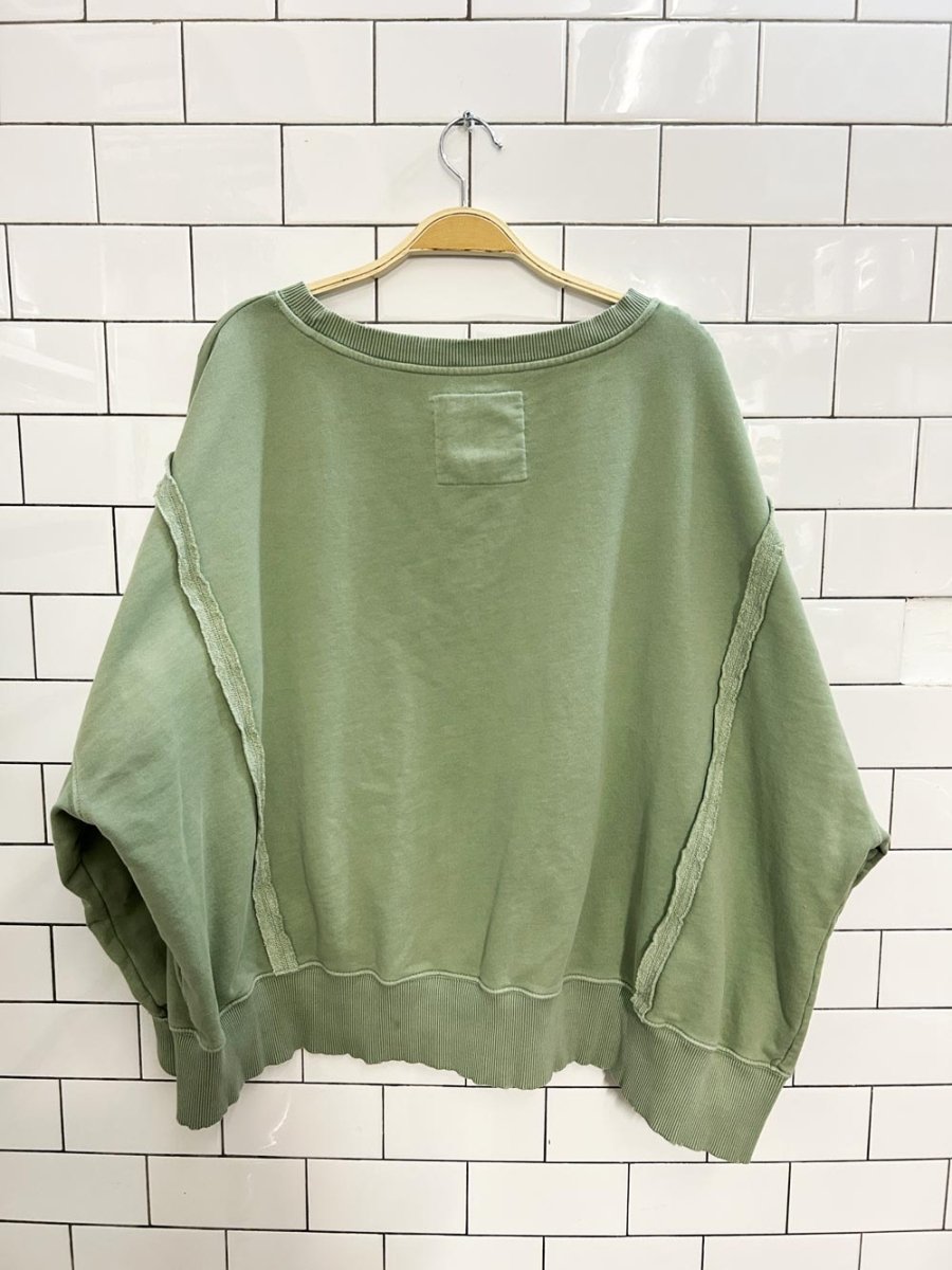 ae big hug oversized sweatshirt - good market thrift store