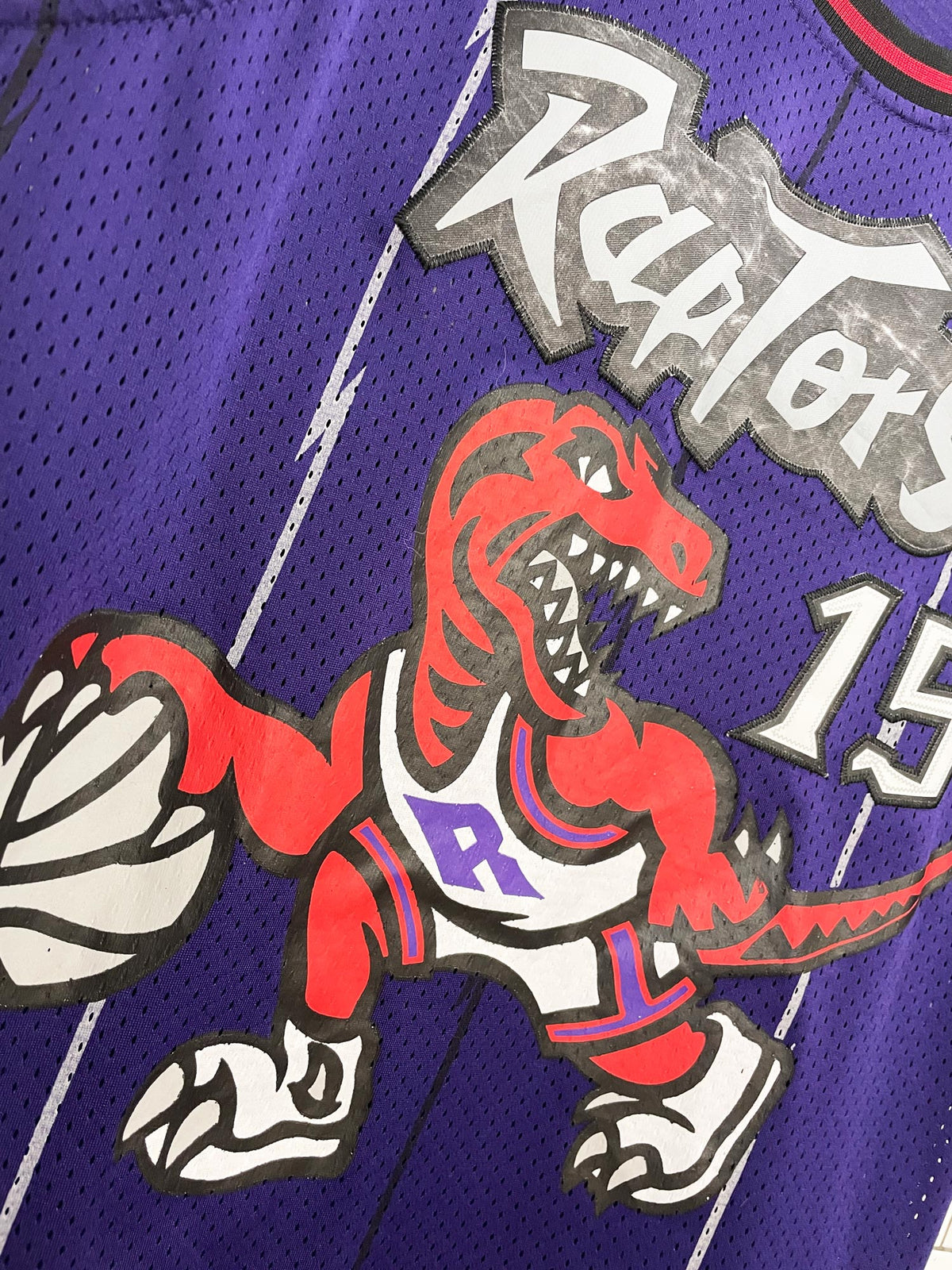 vintage 90s vince carter toronto raptors #15 fan jersey | nike swingman | NBA