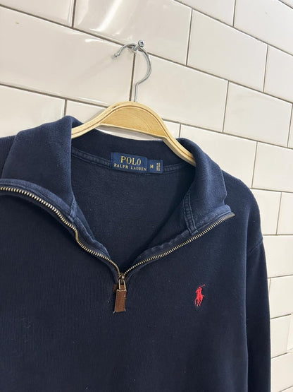 polo ralph lauren 1/4 zip sweatshirt - good market thrift store