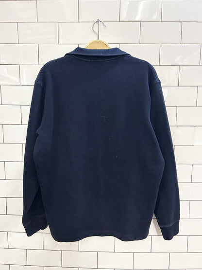 polo ralph lauren 1/4 zip sweatshirt - good market thrift store