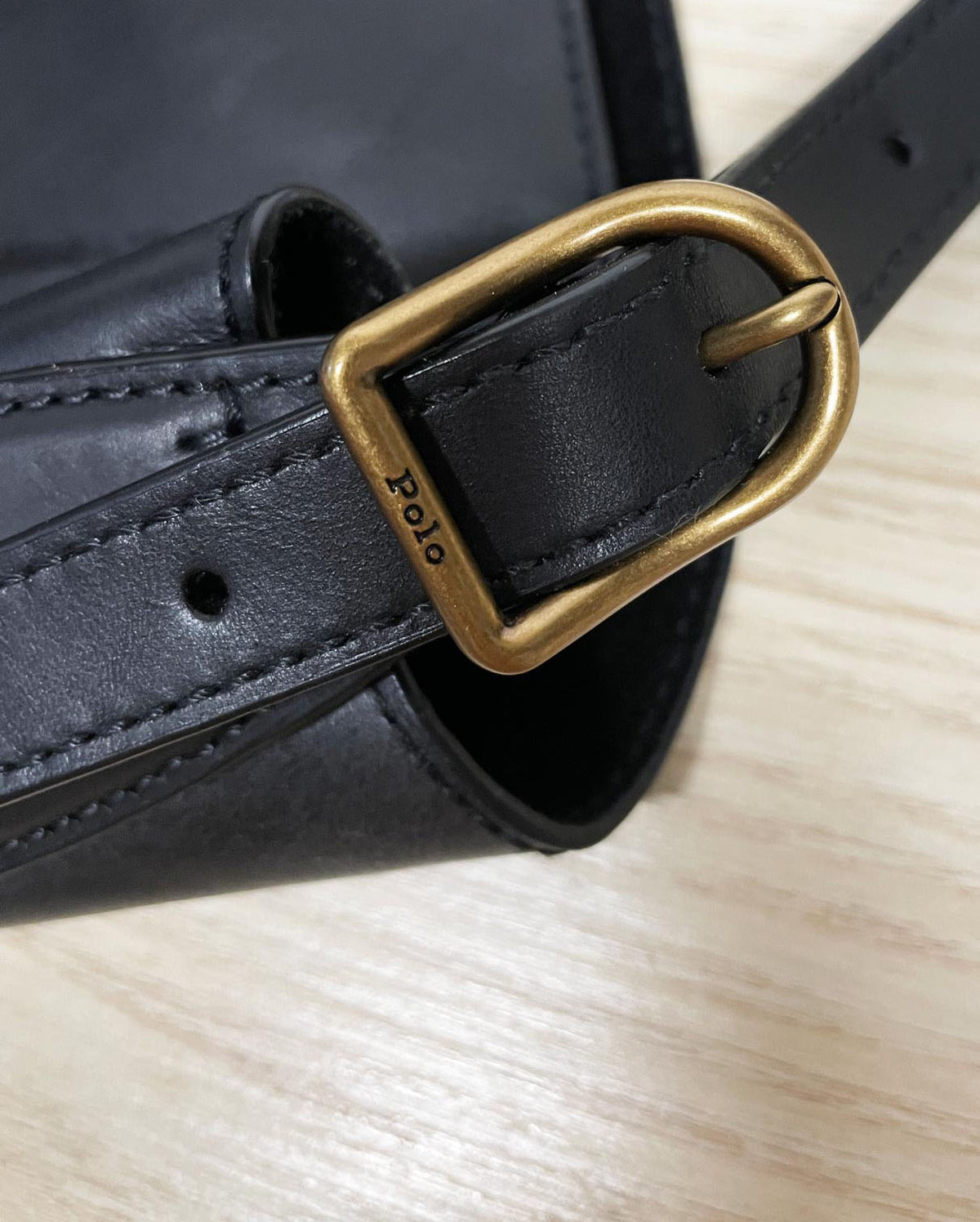 polo ralph lauren 2026 bellport leather bucket bag