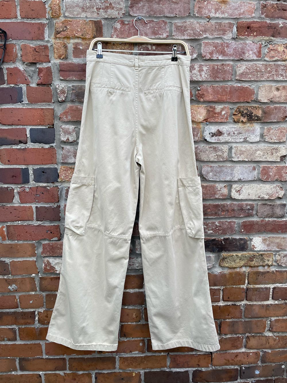 zara wide leg cargo pants