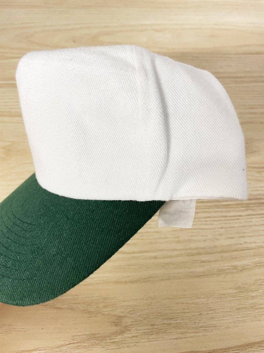 nwot vintage 90s two tone cotton hat | quality sportswear - good market thrift store