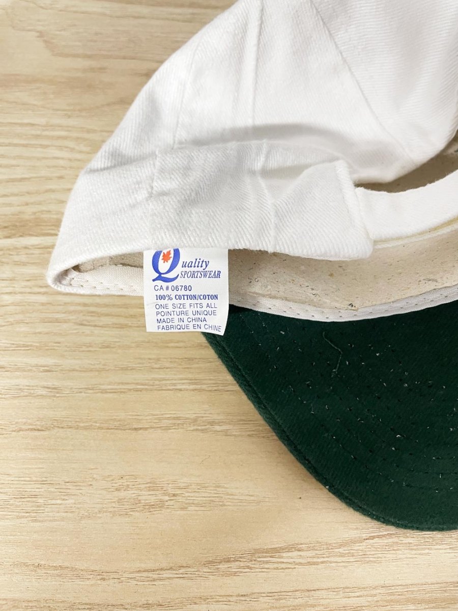 nwot vintage 90s two tone cotton hat | quality sportswear - good market thrift store