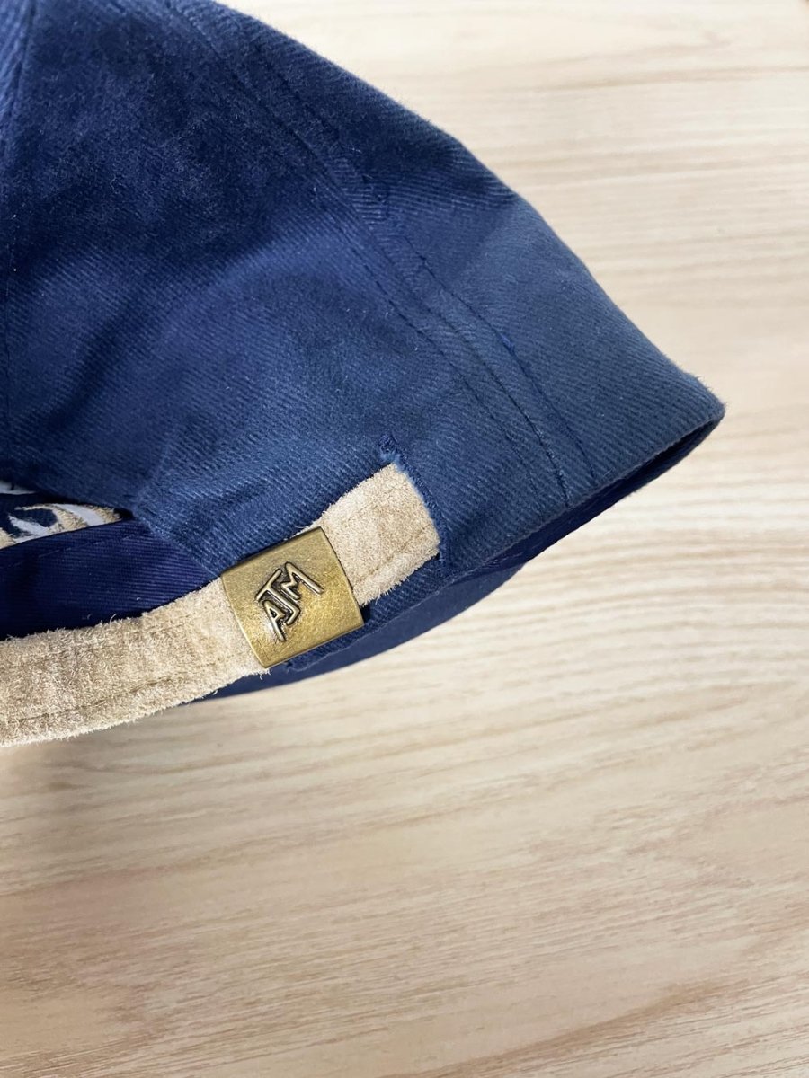 vintage 90s AJM cape breton suede brim cap - good market thrift store