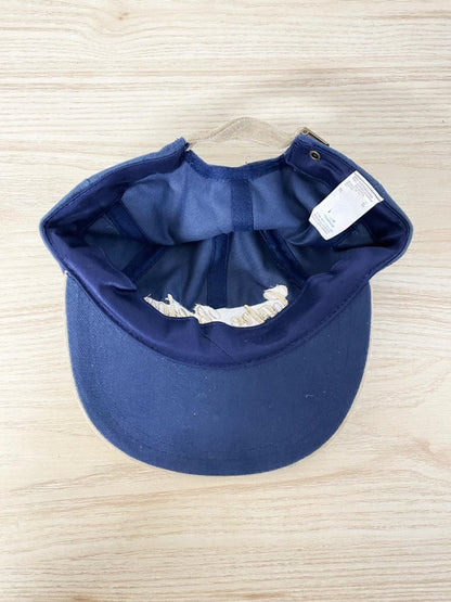 vintage 90s AJM cape breton suede brim cap - good market thrift store