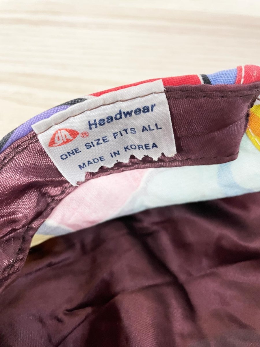 vintage 80s las vegas patch tropical flat cap | GA headwear - good market thrift store