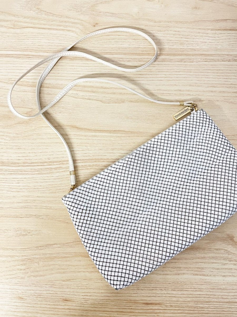 vintage whiting & davis metal mesh chain link bag - good market thrift store