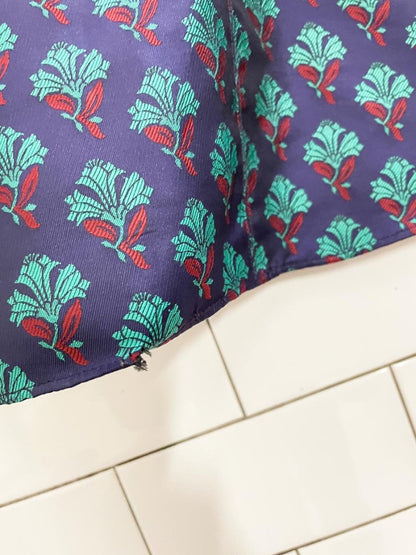 club monaco jacquard peplum mini skirt - good market thrift store