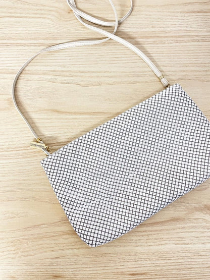 vintage whiting & davis metal mesh chain link bag - good market thrift store