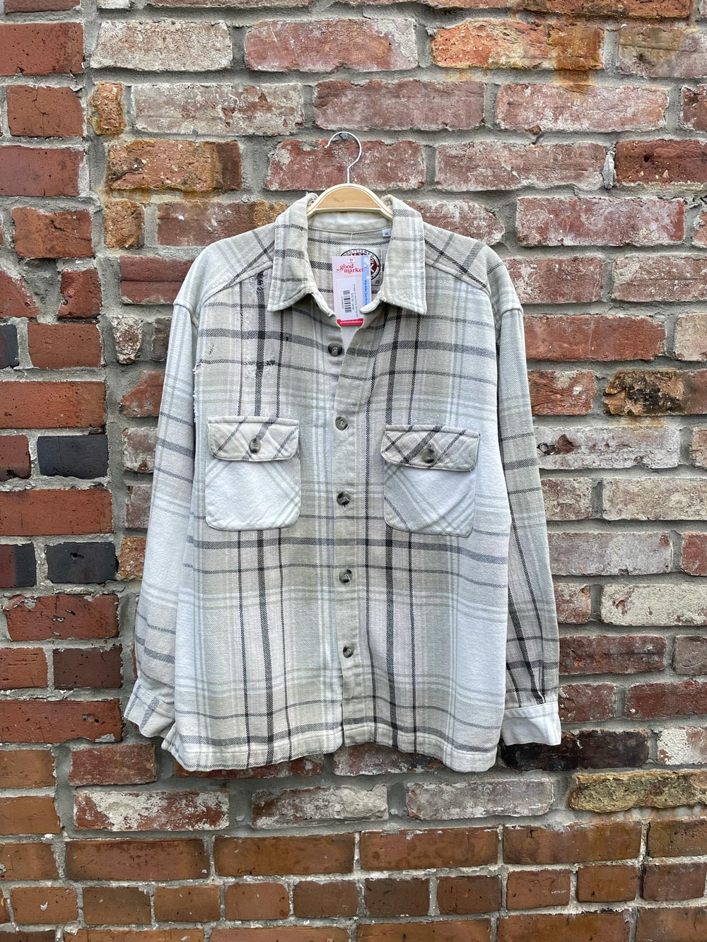 vintage on the brink flannel shirt
