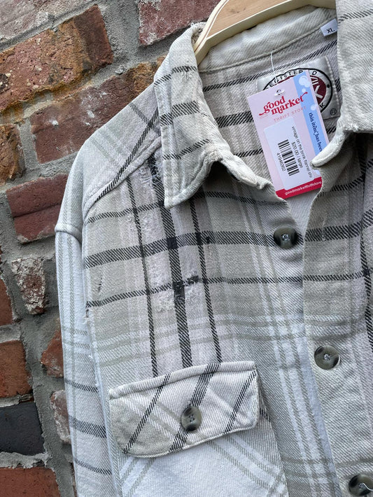 vintage on the brink flannel shirt