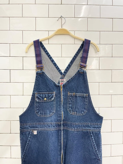 vintage big bill carpenter denim overalls - good market thrift store
